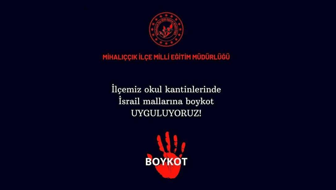 İsrail Mallarına Boykot!